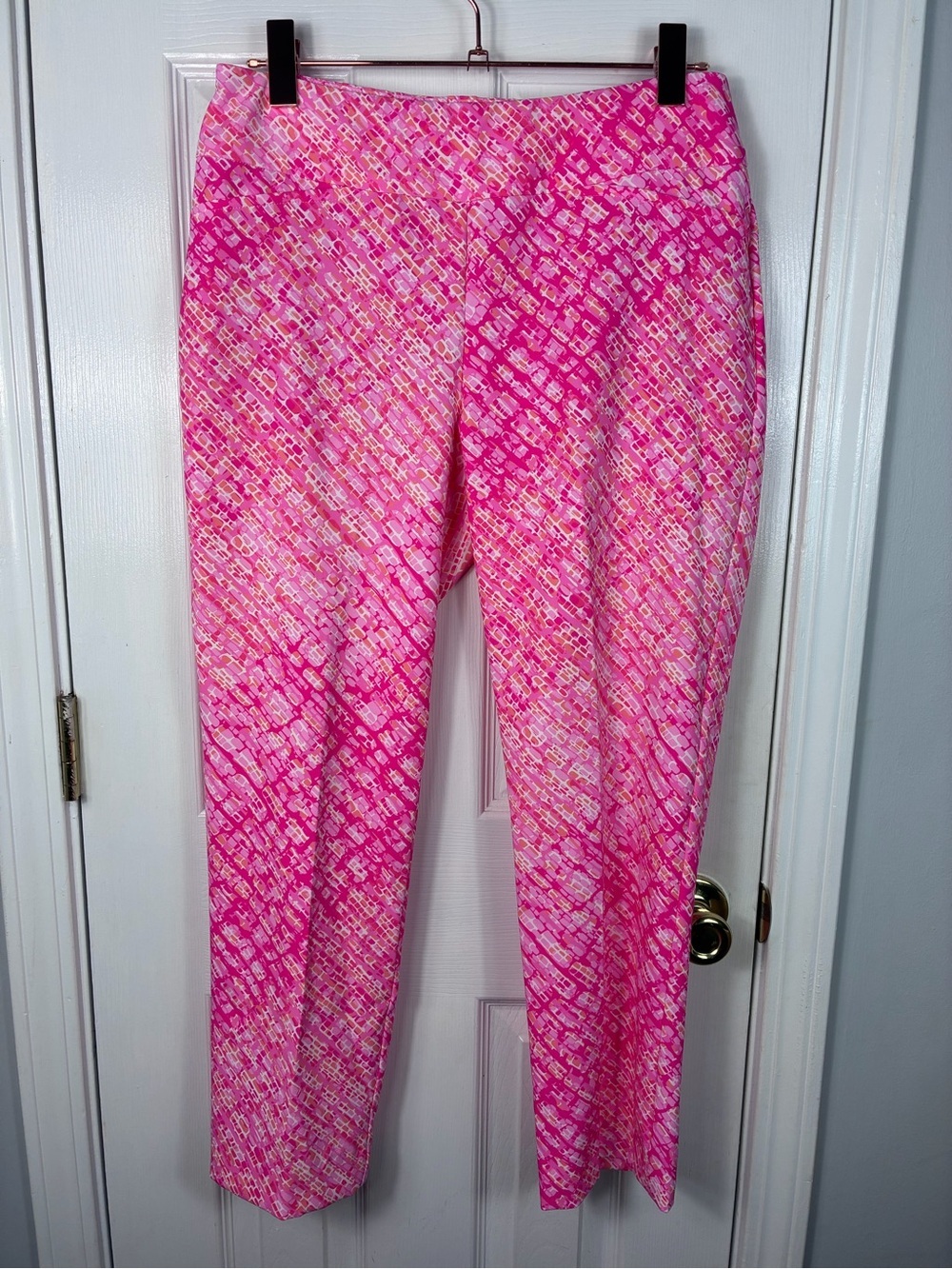 IBKUL Liz Golf Ankle Pants Womens Size 8